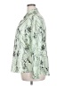 Worthington Print Green Long Sleeve Blouse Size XXL - photo 5
