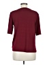 Topshop Burgundy Short Sleeve Top Size 8 - photo 2