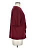 Topshop Burgundy Short Sleeve Top Size 8 - photo 4
