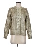 Banana Republic Metallic Silver Pullover Sweater Size S - photo 1