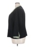 Leslie Fay Chevron-herringbone Gray Blazer Size 22WP - photo 5