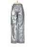 MNG Metallic Silver Jeans Size 2 - photo 2