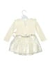 Hello Kitty Ivory Long Sleeve Top Size 2T - photo 2