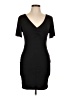 Shein Curve 100% Polyester Solid Black Cocktail Dress Size 12 Plus (0) - photo 1