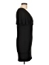 Shein Curve 100% Polyester Solid Black Cocktail Dress Size 12 Plus (0) - photo 4