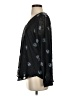 Ann Taylor LOFT 100% Polyester Black Long Sleeve Blouse Size S - photo 5