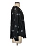 Ann Taylor LOFT 100% Polyester Black Long Sleeve Blouse Size S - photo 4