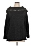 Alison Andrews Black Pullover Sweater Size L - photo 1
