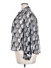 Worthington 100% Polyester Silver Long Sleeve Blouse Size XXL - photo 5