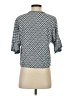 Max Studio Blue 3/4 Sleeve Blouse Size S - photo 2