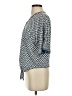 Max Studio Blue 3/4 Sleeve Blouse Size S - photo 5