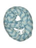 Unbranded Chevron-herringbone Blue Scarf One size - photo 1