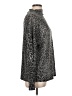INC International Concepts Animal Print Gray Turtleneck Sweater Size L - photo 4