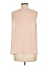 Nine West 100% Polyester Pink Sleeveless Blouse Size L - photo 2
