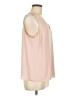 Nine West 100% Polyester Pink Sleeveless Blouse Size L - photo 4