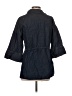 Zara Blue 3/4 Sleeve Button-Down Shirt Size XS - photo 2