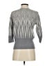 Adolfo Dominguez Chevron-herringbone Gray Pullover Sweater Size S - photo 2