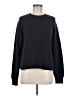 Daily Ritual 100% Cotton Solid Black Pullover Sweater Size M - photo 1