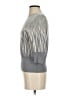 Adolfo Dominguez Chevron-herringbone Gray Pullover Sweater Size S - photo 5