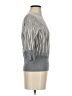 Adolfo Dominguez Chevron-herringbone Gray Pullover Sweater Size S - photo 4