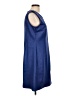 Samuel Dong Solid Blue Cocktail Dress Size L - photo 4