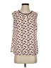 Talbots 100% Polyester Pink Sleeveless Blouse Size S - photo 1