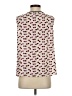 Talbots 100% Polyester Pink Sleeveless Blouse Size S - photo 2