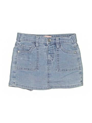 Squeeze Denim Skirt (view 1)