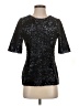 Ann Taylor Black Short Sleeve Top Size XS - photo 1