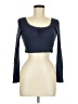 Shein Blue Long Sleeve Top Size 6 - photo 1