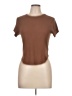 Unbranded Brown Short Sleeve T-Shirt Size L - photo 1