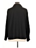 MNG 100% Polyester Solid Black Long Sleeve Blouse Size 16 - photo 2
