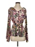 White Birch Pink Long Sleeve Blouse Size S - photo 1