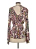 White Birch Pink Long Sleeve Blouse Size S - photo 2