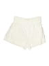 J.Crew 100% Polyamide Solid Ivory White Shorts Size L - photo 1