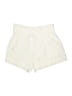 J.Crew 100% Polyamide Solid Ivory White Shorts Size L - photo 2