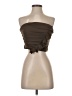 Le Lis Brown Sleeveless Top Size S - photo 1