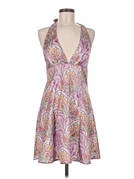 strapless open back dress Fall Violets main image 0
