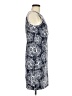 Nine West Graphic Blue Casual Dress Size 8 - photo 4