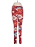 Lularoe Print Red Leggings One size - photo 1