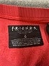Friends Red Pullover Sweater Size 6 - photo 7