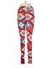 Lularoe Print Red Leggings One size - photo 2