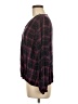 Francesca's 100% Rayon Burgundy Long Sleeve Blouse Size M - photo 5