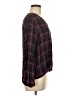 Francesca's 100% Rayon Burgundy Long Sleeve Blouse Size M - photo 4