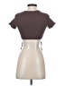 Sky and Sparrow Brown Short Sleeve Turtleneck Size S - photo 2