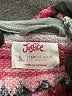 Justice 100% Polyester Pink Zip Up Hoodie Size 12 - 14 - photo 3