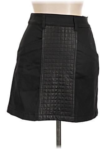 7 For All Mankind Faux Leather Skirt (view 1)