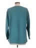 Ella Moss Solid Teal Pullover Sweater Size L - photo 2