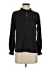 Status by Chenault Black Long Sleeve Blouse Size XS - photo 1