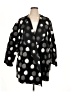 Caroline Rose Polka Dots Black Raincoat Size 1X - photo 1